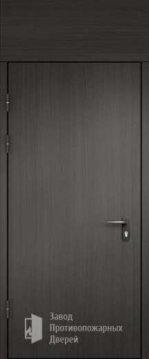 Фото двери «МДФ однопольная с фрамугой №27» в Протвино