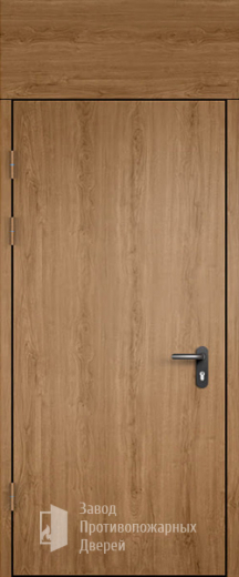 Фото двери «МДФ однопольная с фрамугой №28» в Протвино