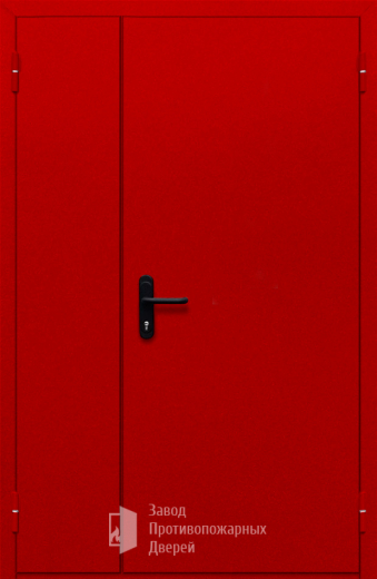 Фото двери «Полуторная глухая (красная)» в Протвино