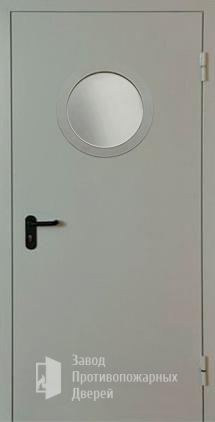 Фото двери «Однопольная с круглым стеклом EI-30» в Протвино