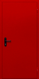 Фото двери «Однопольная глухая (красная)» в Протвино