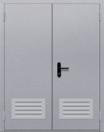 Фото двери «Двупольная с решеткой» в Протвино