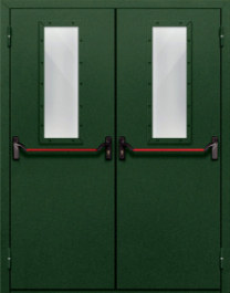Фото двери «Двупольная со стеклом и антипаникой №69» в Протвино